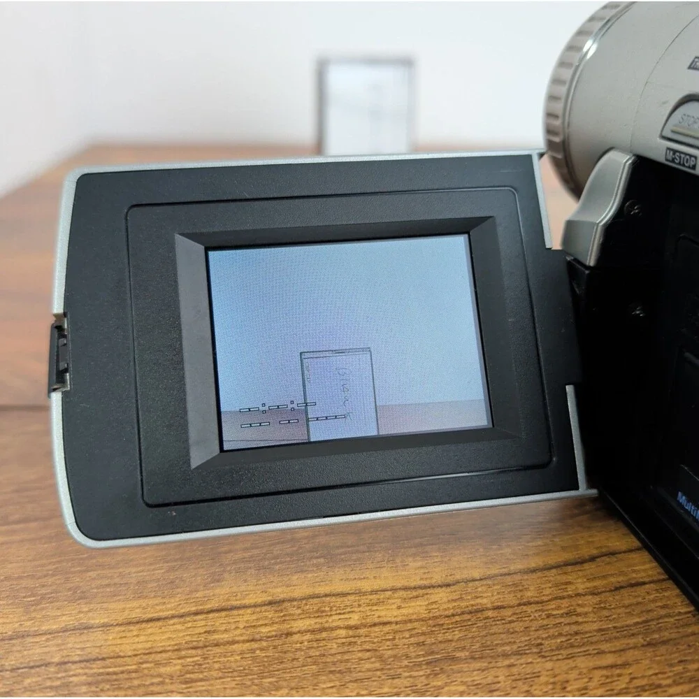 Panasonic PV-DV121D Mini DV Digital SD Card Palmcorder Camcorder Camera - READ